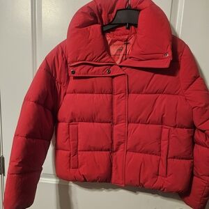 BCBGMaxAzria Vibrant Red Outerwear